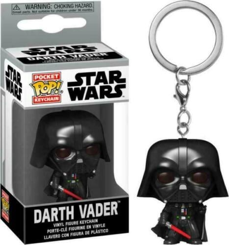 STAR WARS - Pocket Pop Nyckelrings - Darth Vader - 4cm Funko