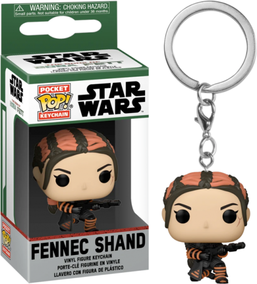 STAR WARS - Pocket Pop Nyckelrings - Book of Boba Fett - Fennec Shand Funko