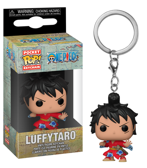 ONE PIECE - Pocket Pop Nyckelringar - Luffy i Kimono Funko