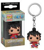 ONE PIECE - Pocket Pop Nyckelringar - Luffy i Kimono Funko