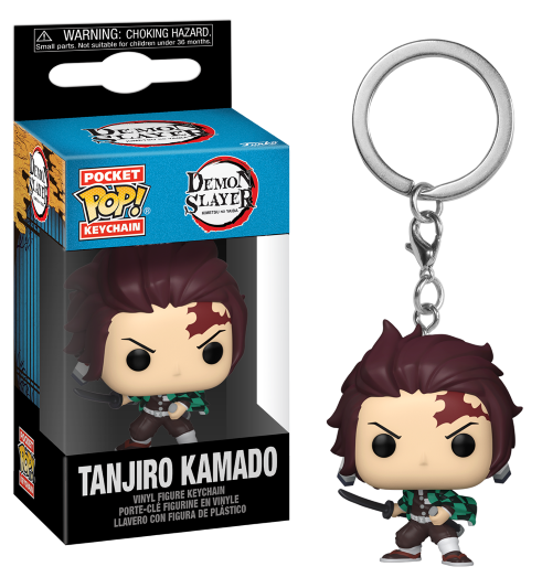 DEMON SLAYER - Pocket Pop Nyckelrings - Tanjiro Funko