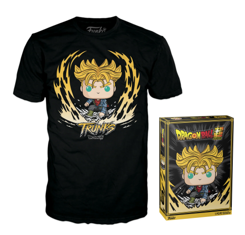 DRAGON BALL SUPER - Trunks - T-Shirt POP (S) Funko Tees