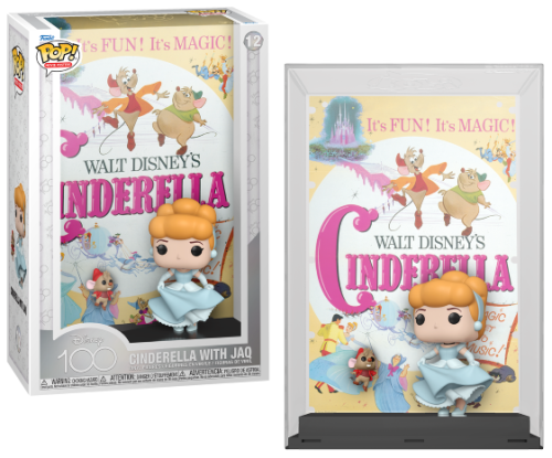 DISNEY - POP Movies Poster N° 12 - Askungen Funko