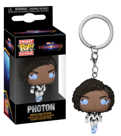 THE MARVELS - Pocket Pop Nyckelrings - Photon Funko