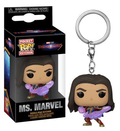 THE MARVELS - Pocket Pop Nyckelrings - Miss Marvel Funko