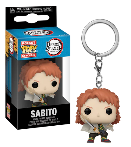 DEMON SLAYER - Pocket Pop Nyckelrings - Sabito (No Mask) Funko