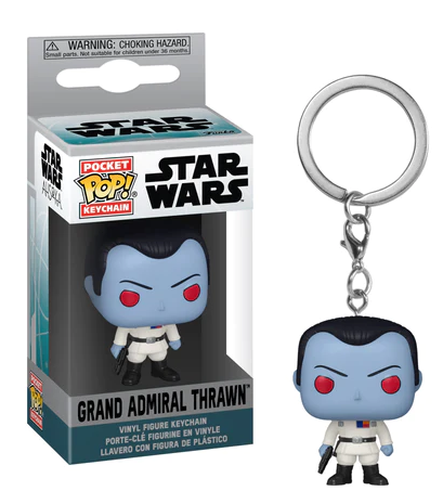 STAR WARS AHSOKA - Pocket Pop Nyckelrings - Grand Admiral Thrawn Funko