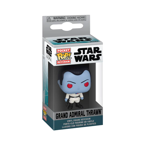 STAR WARS AHSOKA - Pocket Pop Nyckelrings - Grand Admiral Thrawn Funko