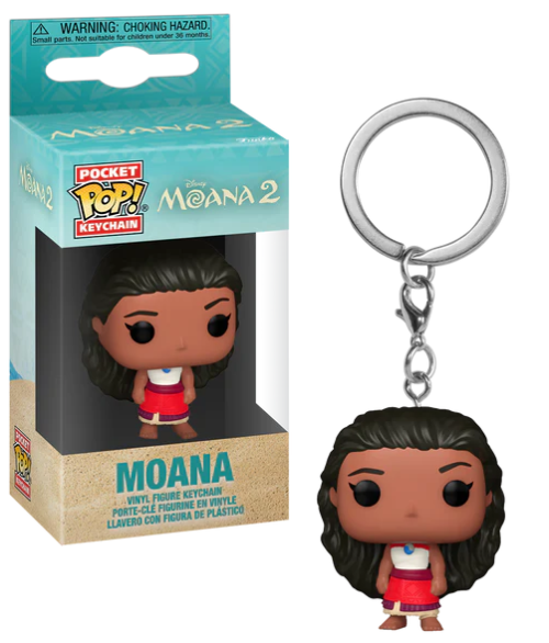 MOANA 2 - Pocket Pop Nyckelrings - Moana Funko