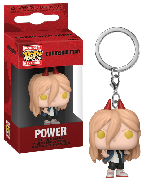 CHAINSAW MAN - Pocket Pop Nyckelrings - Power Funko