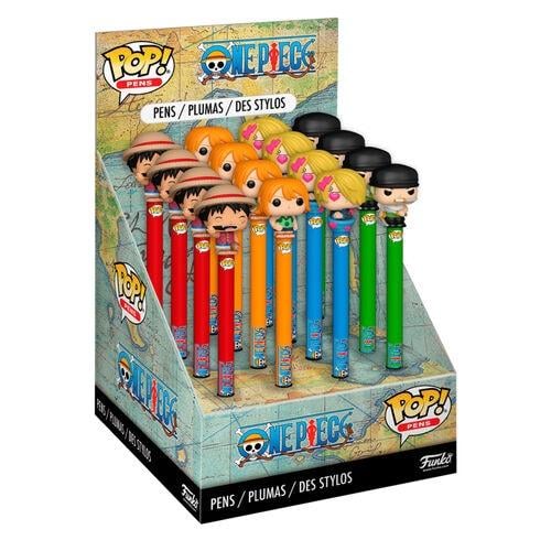 ONE PIECE - Pen Toppers Display Funko POP (Box 16 Pcs) Funko