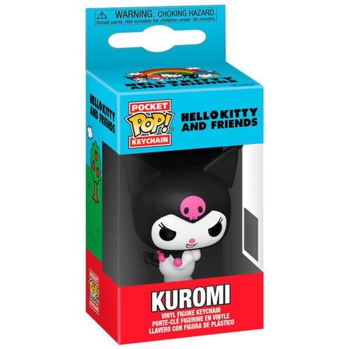 HELLO KITTY - Pocket Pop Nyckelring - Kuromi Funko