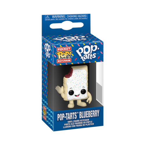 KELLOGS - Pocket Pop Nyckelring - Pop Tarts (BLUBRY) Funko