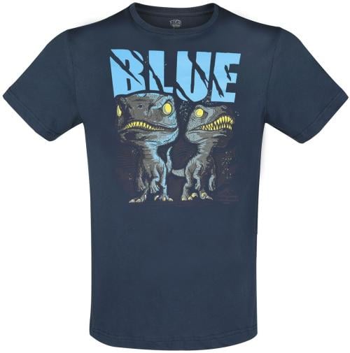 JURASSIC PARK - Blue The Raptor - T-Shirt POP (M) Funko Tees