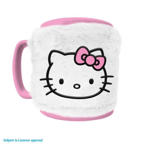 HELLO KITTY - Fuzzy Mug 440ml Pyramid