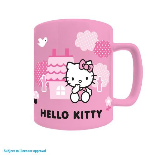 HELLO KITTY - Fuzzy Mug 440ml Pyramid