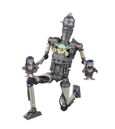 THE MANDALORIAN - IG-12 & Grogu - Figur Black Series 15cm Hasbro