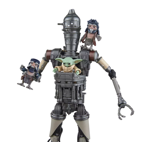 THE MANDALORIAN - IG-12 & Grogu - Figur Black Series 15cm Hasbro