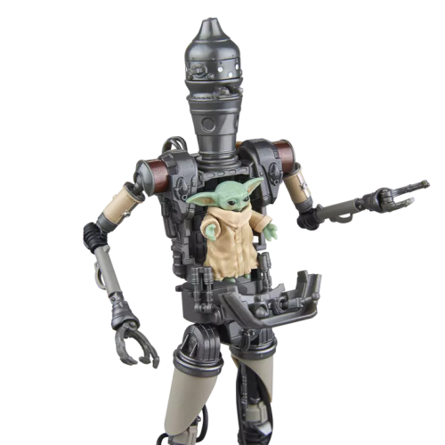 THE MANDALORIAN - IG-12 & Grogu - Figur Black Series 15cm Hasbro