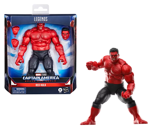 BRAVE NEW WORLD - Red Hulk - Figur Legend Series 15cm Hasbro