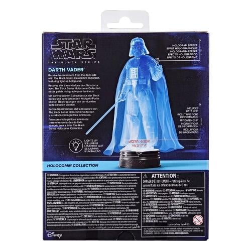 STAR WARS - Darth Vader Holocomm Kollektion - Figur Black Series 15cm Hasbro