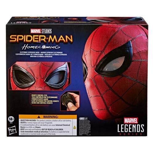 MARVEL - Elektronisk Hjälm Expressiv Spider-Man Legend Series Hasbro