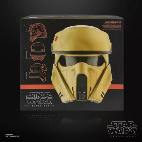 STAR WARS - Elektronisk hjälm Shoretrooper Black Series Hasbro