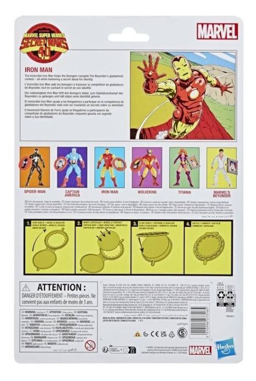 MARVEL - Iron Man - Figurine Marvel Legends Series 15cm Hasbro