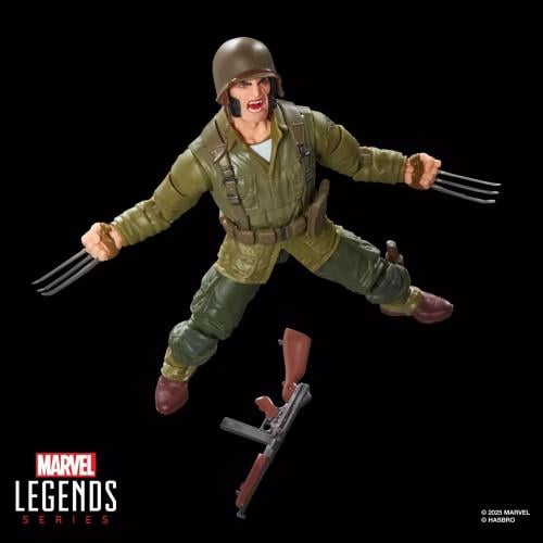 MARVEL - Wolverine (WWII Logan) - Figur Legends Series 15cm Hasbro