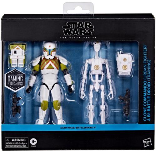 STAR WARS - Klon Kommando & B1 Stridsdroid - Black Series 15cm Hasbro