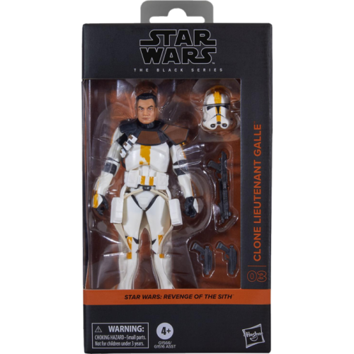 STAR WARS 3 - Clone Lieutenant Galle - Figur Black Series 15cm Hasbro