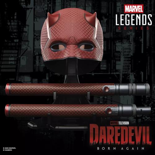 MARVEL - Hjälm & Billyklubba Premium rollspel Daredevil Legend Series Hasbro