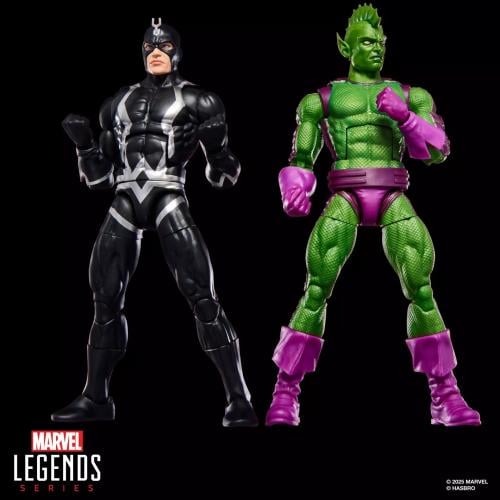 MARVEL - Inhumans Black Bolt & Triton - Figur Legend Serie 15cm Hasbro