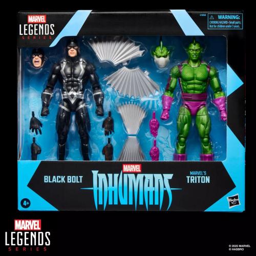 MARVEL - Inhumans Black Bolt & Triton - Figur Legend Serie 15cm Hasbro