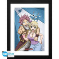 FAIRY TAIL - Collector Print 30X40 - Natsu & Lucy GB Eye