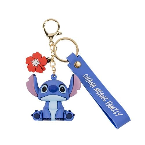 STITCH - Ohana betyder Familj - 3D Vinyl Nyckelring Peershardy