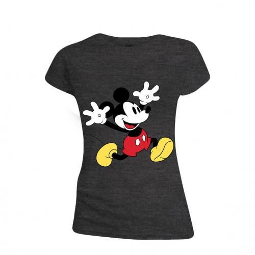 DISNEY - T-Shirt - Mickey Mouse Exciting Face - GIRL (S) Runns