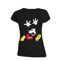 DISNEY - T-Shirt - Mickey Mouse Panic Face - GIRL (S) Runns
