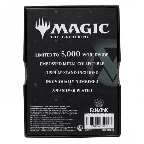 MAGIC THE GATHERING - Teferi - Silver Plated Card Collector Fanattik