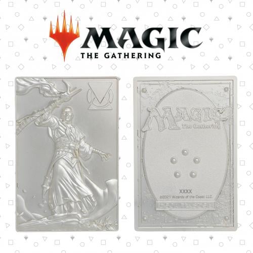 MAGIC THE GATHERING - Teferi - Silver Plated Card Collector Fanattik