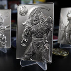 MAGIC THE GATHERING - Ajani Goldmane - Silver Plated Card Collector Fanattik