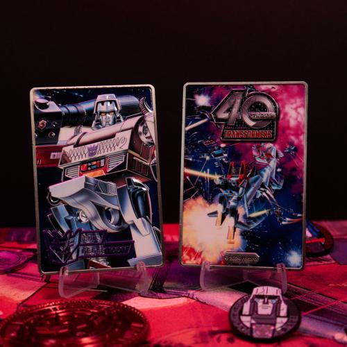 TRANSFORMERS - 40-årsjubileum - Decepticons - Limited Edition Ingot Fanattik