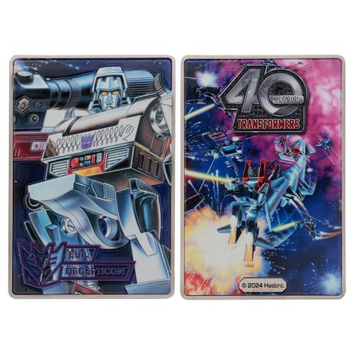 TRANSFORMERS - 40-årsjubileum - Decepticons - Limited Edition Ingot Fanattik