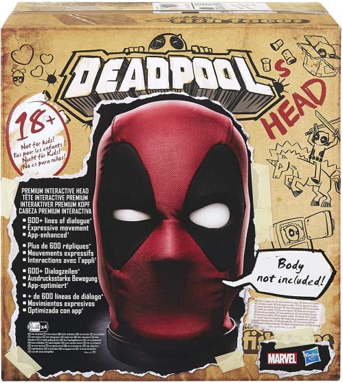 DEADPOOL - Premium Interaktiv Huvud Hasbro