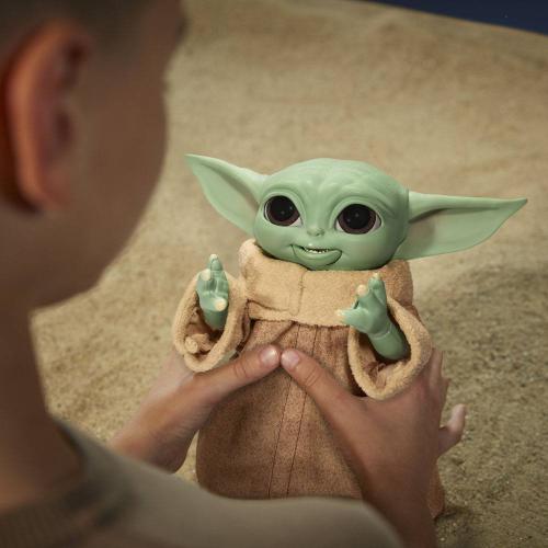 STAR WARS - Galagtic Snackin' Grogu - Interaktiv Figur 23cm 'UK' Hasbro