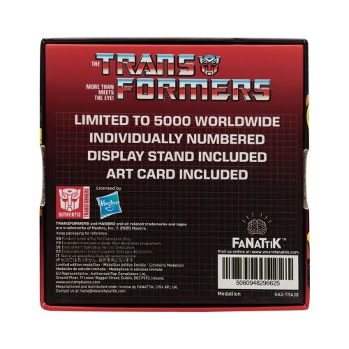 TRANSFORMERS - Bumblebee - Limited Edition Medallion Fanattik