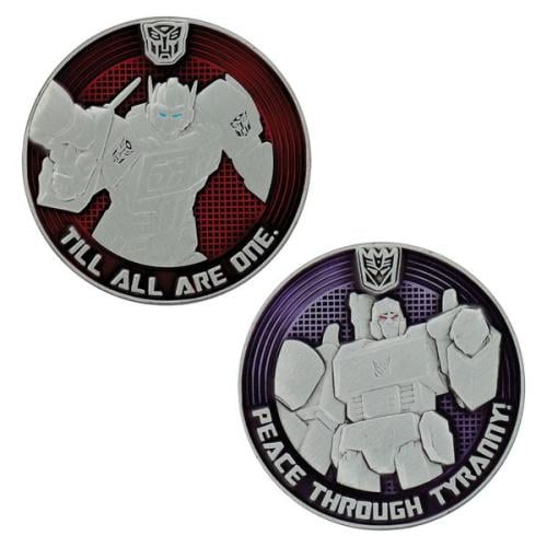 TRANSFORMERS G1 - Autobots VS Decepticons - Limited Edition Coin Fanattik