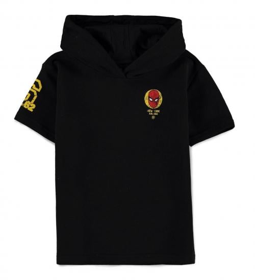 SPIDERMAN - Kortärmad Barn Hoodie (122-128) Difuzed