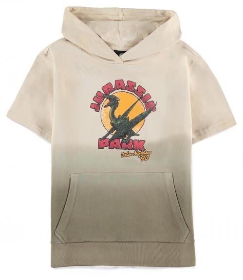 JURASSIC PARK - Kortsleeve Hoodie för Pojkar (122/128) Difuzed