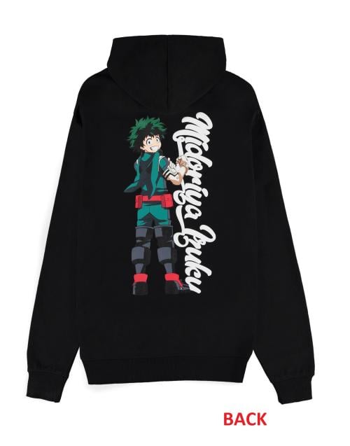 MY HERO ACADEMIA - Izuku - Mäns Dragkedja Hoodie (2XL) Difuzed